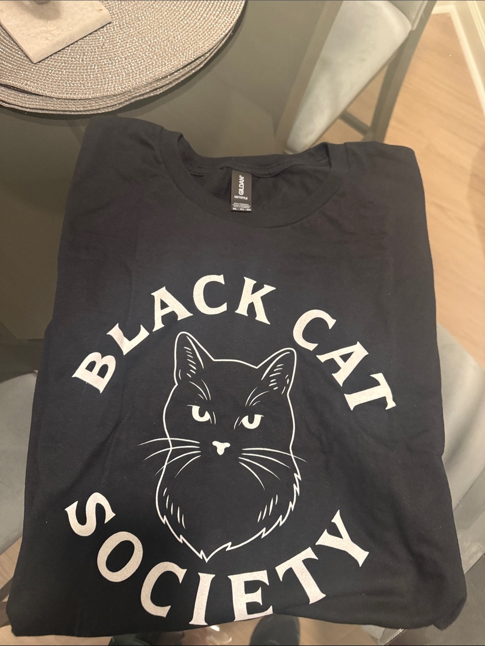 Black Cat Society 3XL t shirt